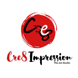 cre8impression the art studio logo